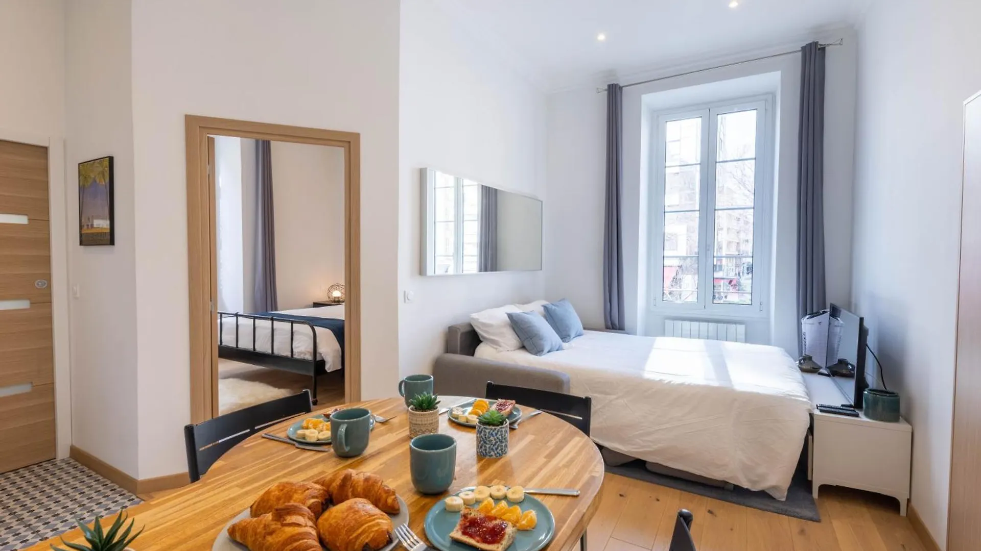 Le Carre D'Or - A 2 Min A Pied Du Centre-Ville Nice